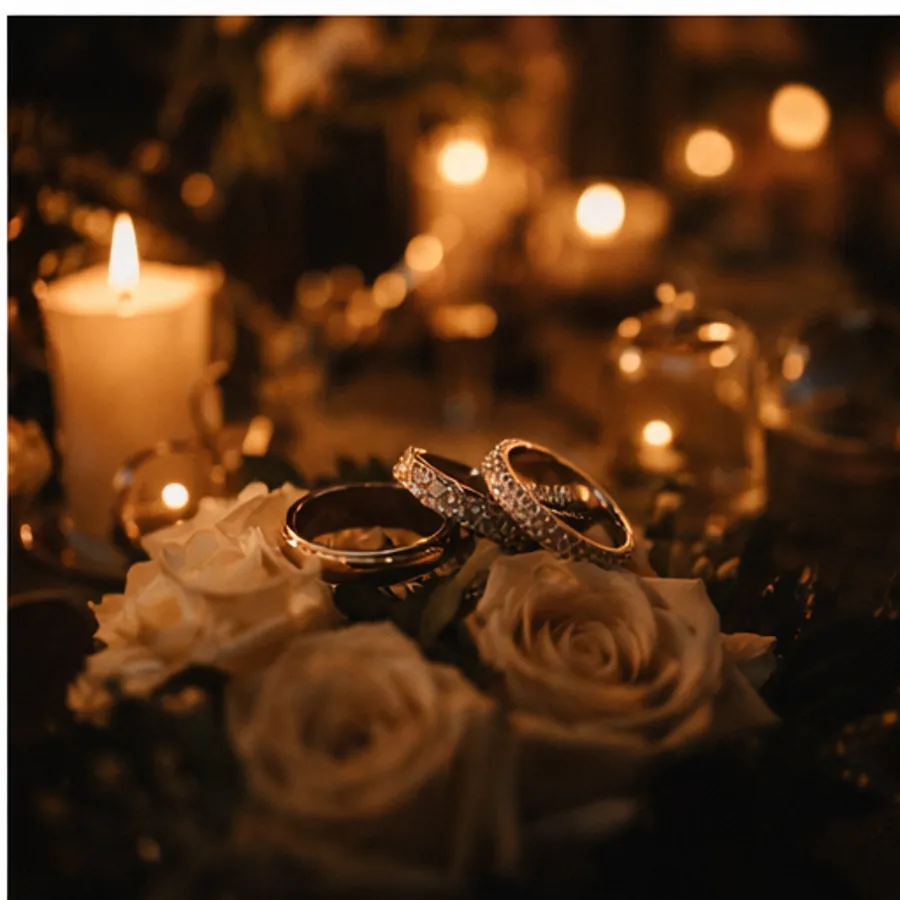 Kadr filmowy — wesele i zabawa